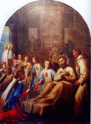 성 라이문도 논나토의 마지막 영성체_by Santiago Moran Cisneros_in the Convent of Santa Cecilia de Rivas in Rivas-Vaciamadrid_Spain.jpg